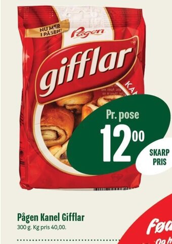 Min Købmand Pågen Kanel Gifflar tilbud