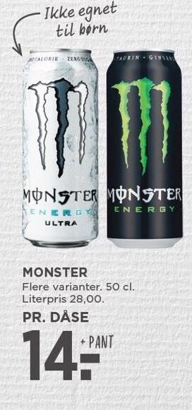 MENY Monster tilbud