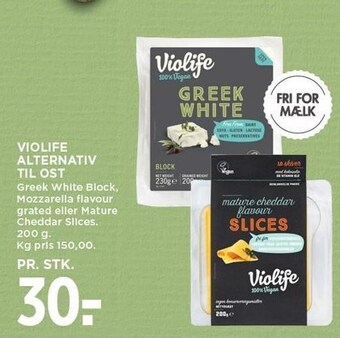 MENY Violife alternativ til ost tilbud