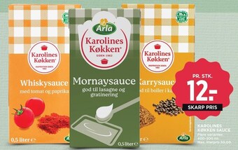 MENY Karolines køkken sauce tilbud