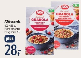Føtex Axa granola tilbud
