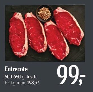 Føtex Entrecote tilbud