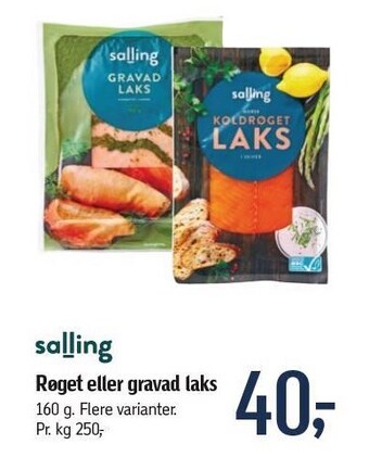 Røget eller gravad laks
