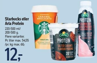 Føtex Starbucks eller arla protein tilbud