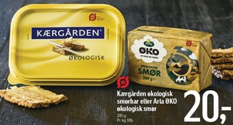 Føtex Kærgården økologisk smørbar eller arla øko økologisk smør tilbud