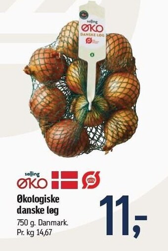 Føtex Økologiske danske løg tilbud