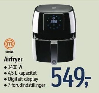 Føtex Masterchef airfryer tilbud
