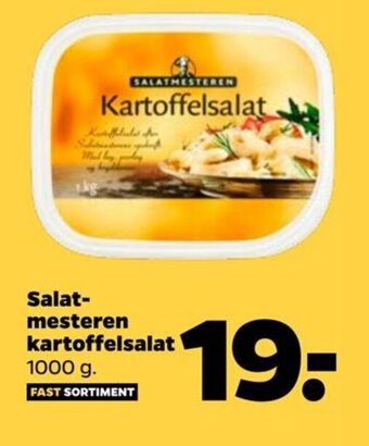 Netto Salat-mesteren kartoffelsalat 1000 g. tilbud