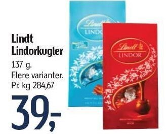 Føtex Lindt lindorkugler tilbud