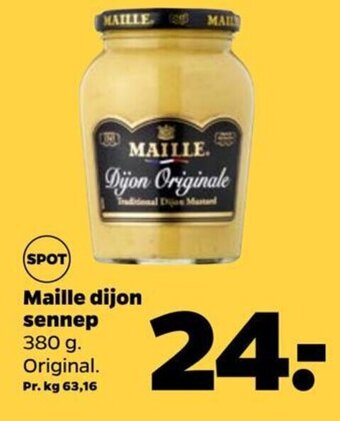 Netto Maille dijon Sennep tilbud