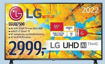 Føtex Lg 55uq7500 tilbud