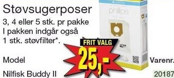 Harald Nyborg Støvsugerposer tilbud