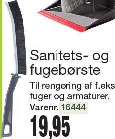 Harald Nyborg Sanitets- og fugebørste tilbud