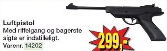 Harald Nyborg Luftpistol tilbud