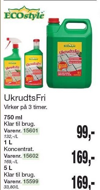 Harald Nyborg Ukrudtsfri tilbud