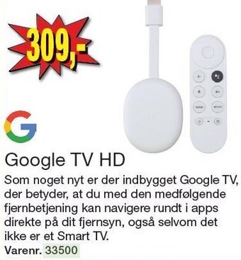 Harald Nyborg Google tv hd tilbud