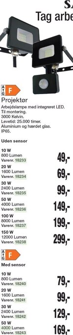 Projektør