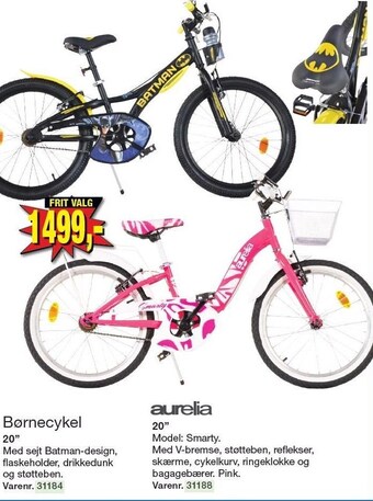 Harald Nyborg Aurelia børnecykel 20´´ tilbud