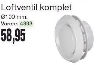 Harald Nyborg Loftventil komplet tilbud