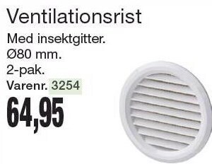 Harald Nyborg Ventilationsrist tilbud