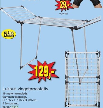 Harald Nyborg Luksus vingetørrestativ tilbud