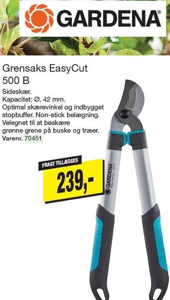 Harald Nyborg Grensaks easycut 500 b tilbud