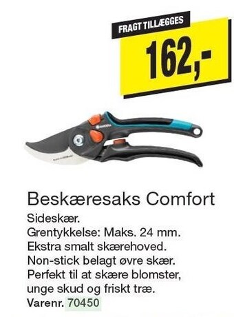 Harald Nyborg Beskæresaks comfort tilbud