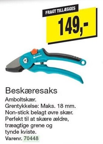 Harald Nyborg Beskæresaks tilbud