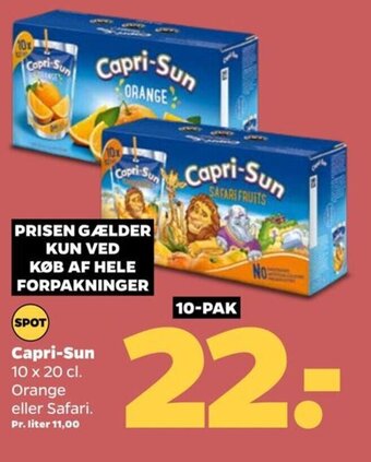 Netto Capri-Sun tilbud