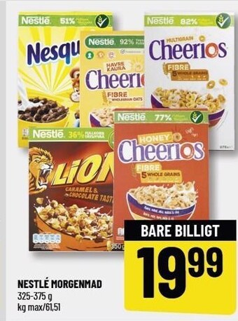 Løvbjerg Nestlé morgenmad tilbud