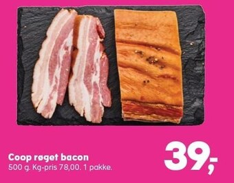 SuperBrugsen Coop røget bacon tilbud