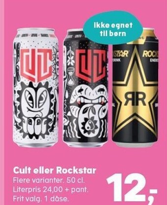 Cult eller rockstar 50 cl