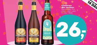 Kvickly Grimbergen eller jacobsen tilbud
