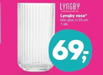 Kvickly Lyngby vase tilbud