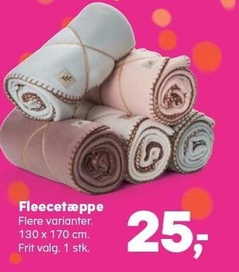 Fleecetæppe