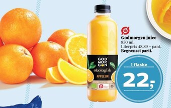 Dagli'Brugsen Godmorgen juice tilbud
