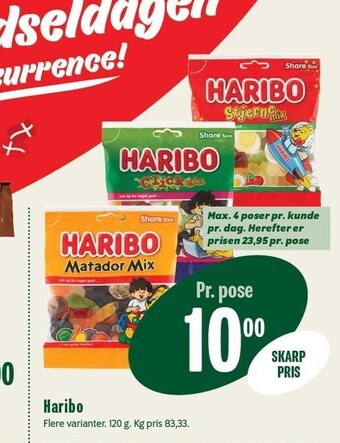 Min Købmand Haribo tilbud