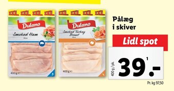 Lidl Pålæg i skiver tilbud