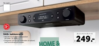 Lidl SILVERCRESTⓇ DAB+ køkkenradio tilbud