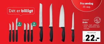 Lidl ERNESTOⓇ Kniv tilbud