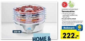 Lidl SILVERCREST KITCHEN TOOLS® Tørremaskine tilbud