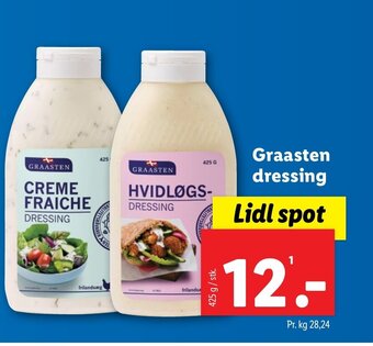 Lidl Graasten dressing tilbud