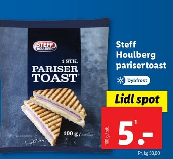 Lidl Steff Houlberg parisertoast tilbud