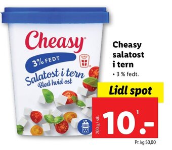 Lidl Cheasy salatost i tern tilbud