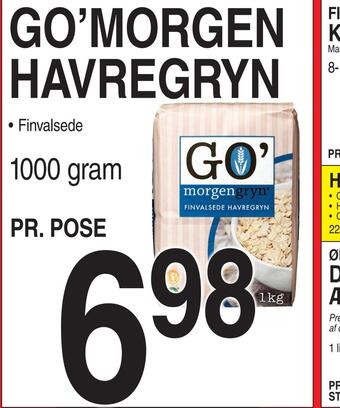 ABC Lavpris Havregryn tilbud
