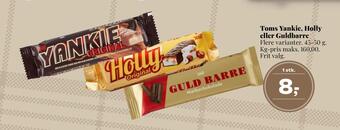 Dagli'Brugsen Toms yankie, holly eller guldbarre tilbud