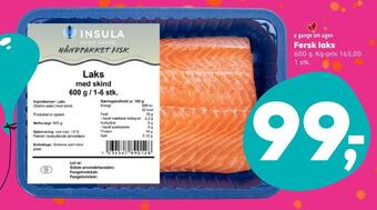 SuperBrugsen Fersk laks tilbud