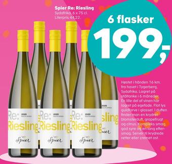 SuperBrugsen Spier re: riesling tilbud