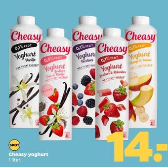 Netto Cheasy yoghurt tilbud