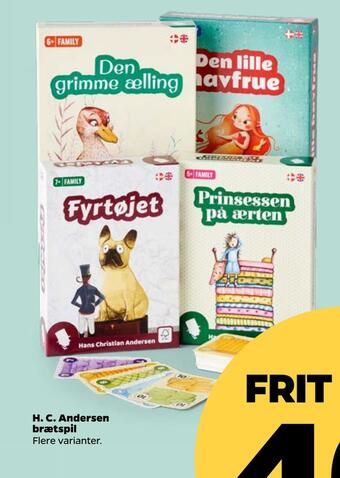 Netto H.c. andersen brætspil tilbud